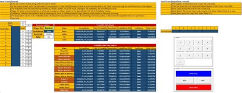 Baccarat Analysis for Players (Excel) .